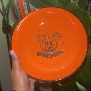Disney Mickey Mouse Halloween Orange Bowl set of 3